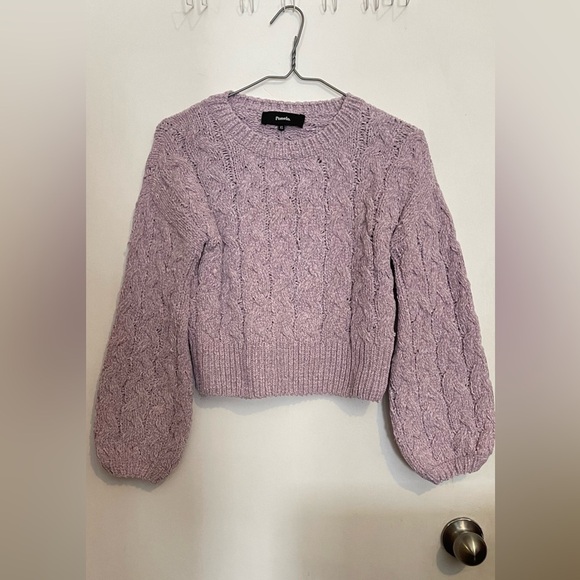 Pomelo Knit Cropped Sweater- XS- NWOT - Picture 2 of 3